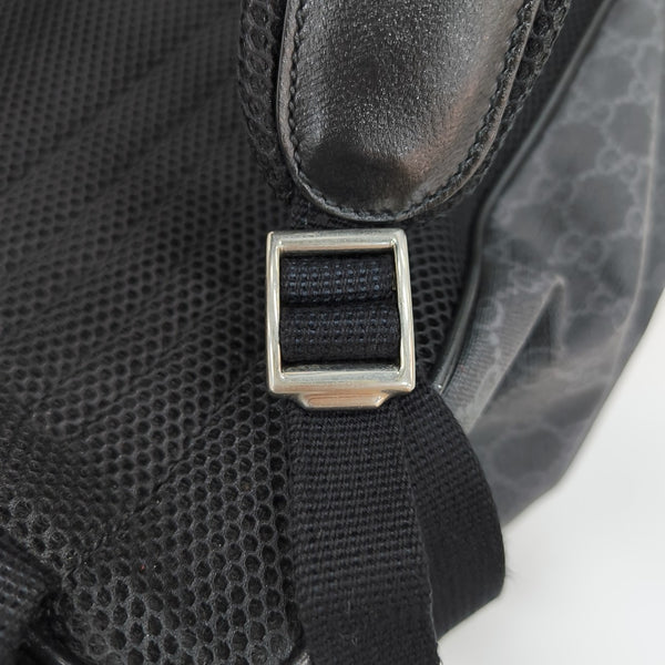Retro Medium Monogram Coated Canvas Black