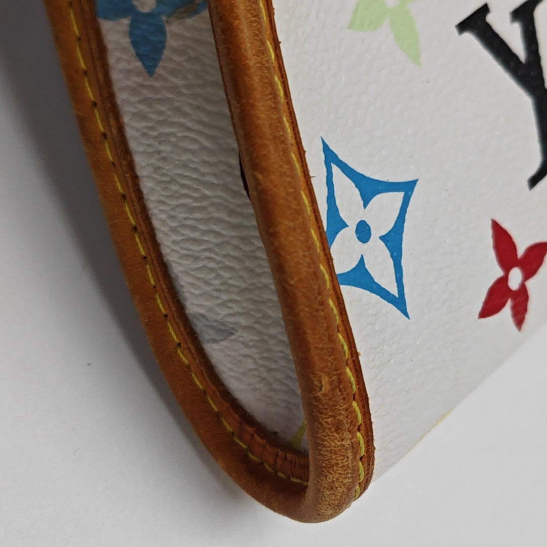 LV × TM SHIRLEY Monogram Coated Canvas White