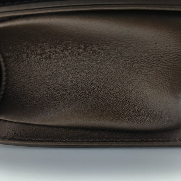 BOY CHANEL Medium Quilted Patent Leather Brown