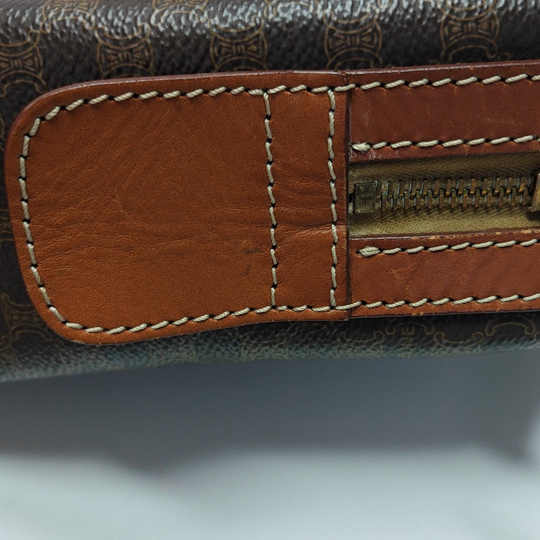MACADAM Coated Canvas Brown