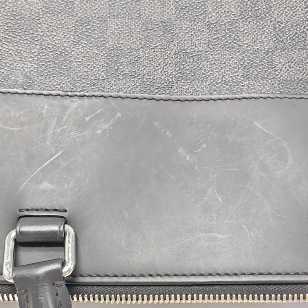 PORTE-DOCUMENTS Damier Graphite Coated Canvas Black