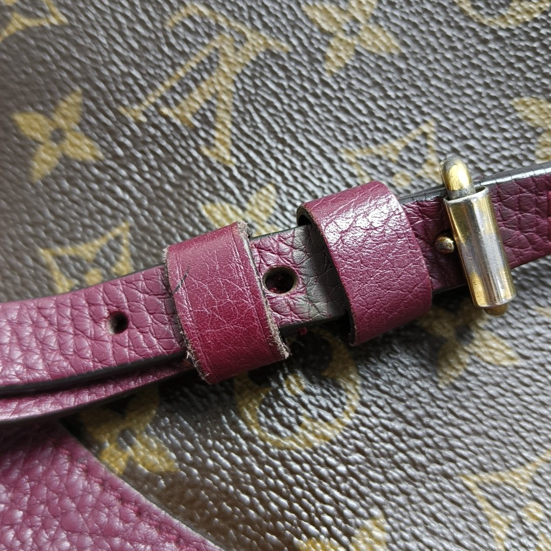 RETIRO NM Monogram Coated Canvas Brown