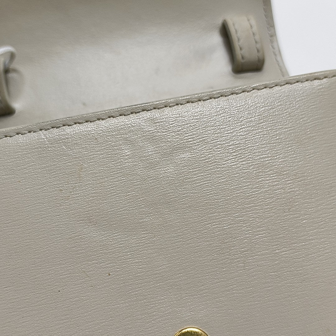 TRIOMPHE Mini Calfskin Beige