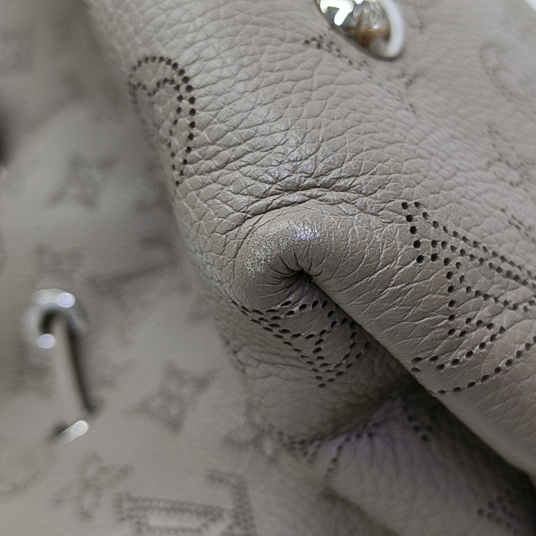 BELLA Monogram Calfskin Gray