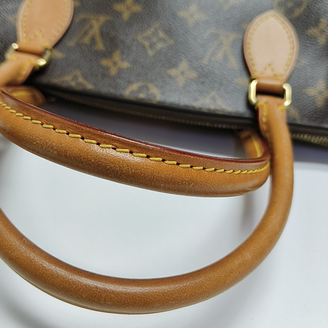 TURENNE GM Monogram Coated Canvas Brown