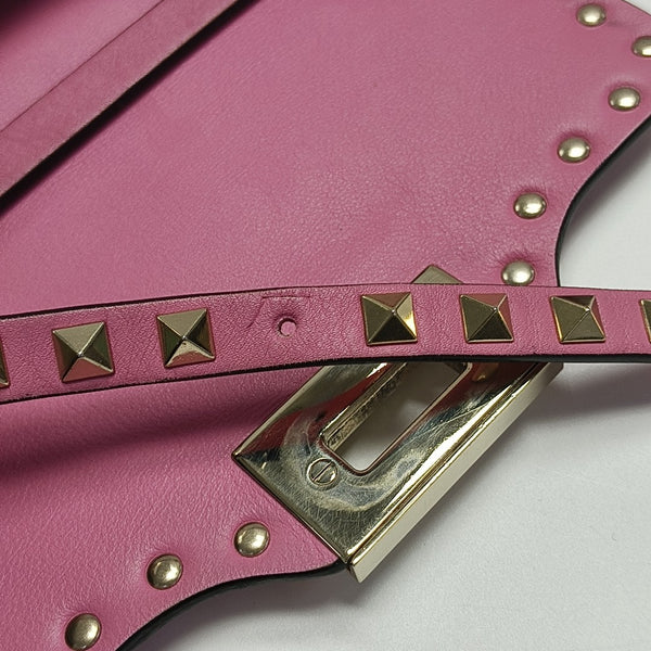 Rockstud Mini Calfskin Pink