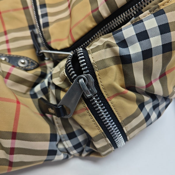 The Rucksack Medium Nylon Beige