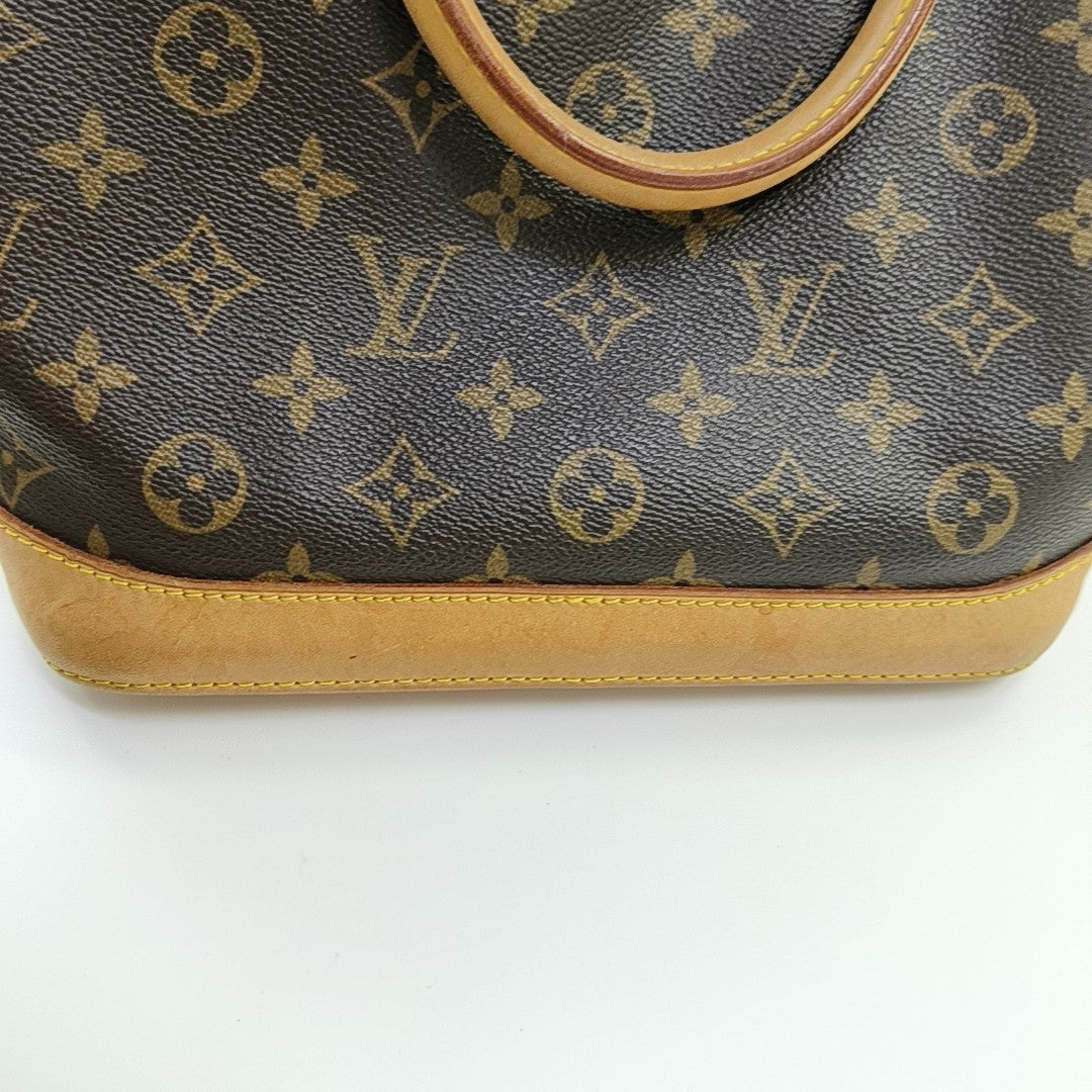 LOCKIT PM Monogram Coated Canvas Brown