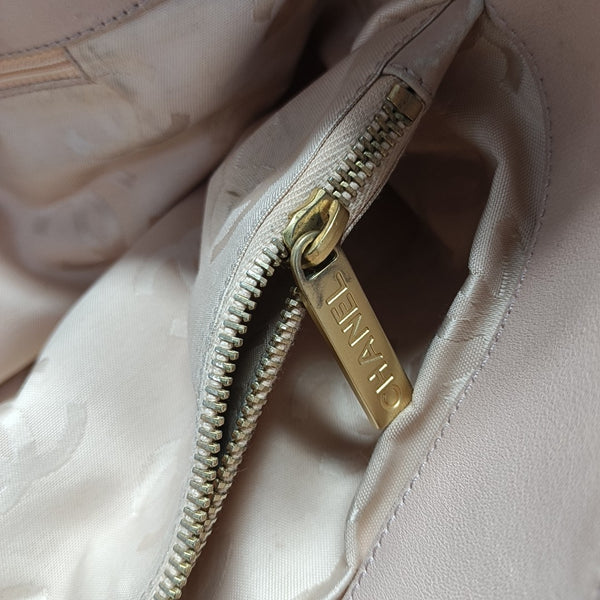 Straw Tote Bag Pink