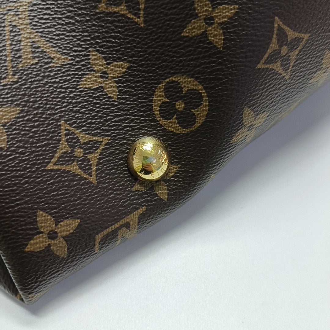 CARRYALL MM Monogram Coated Canvas Brown