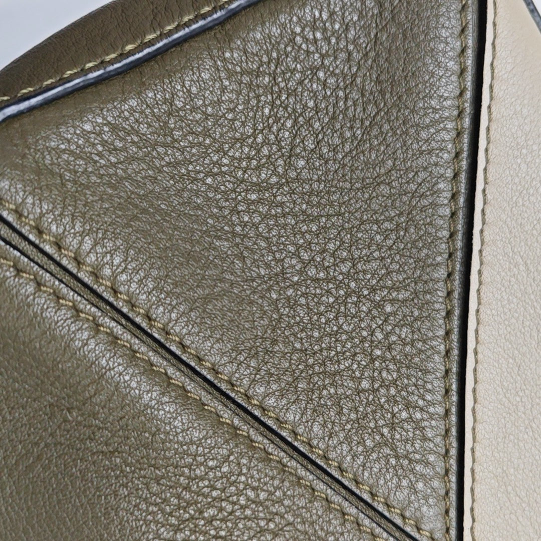 Puzzle Mini Calfskin Multicolor