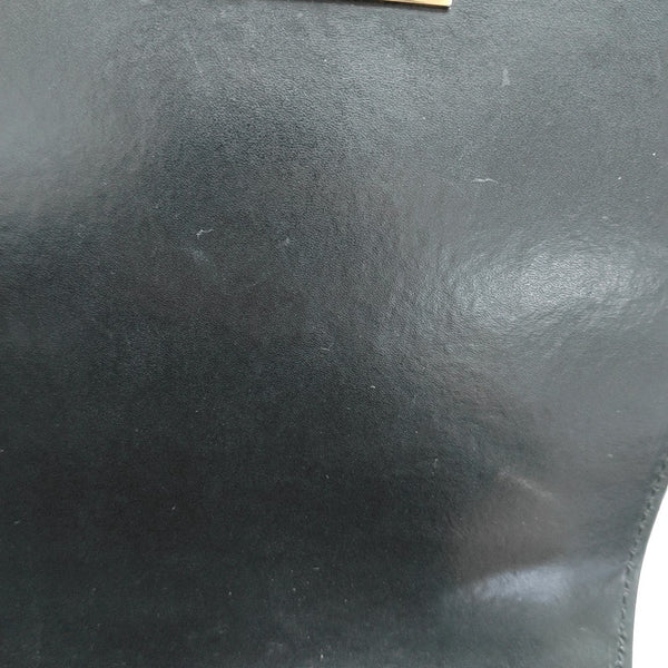 Calfskin Shoulder Bag Black