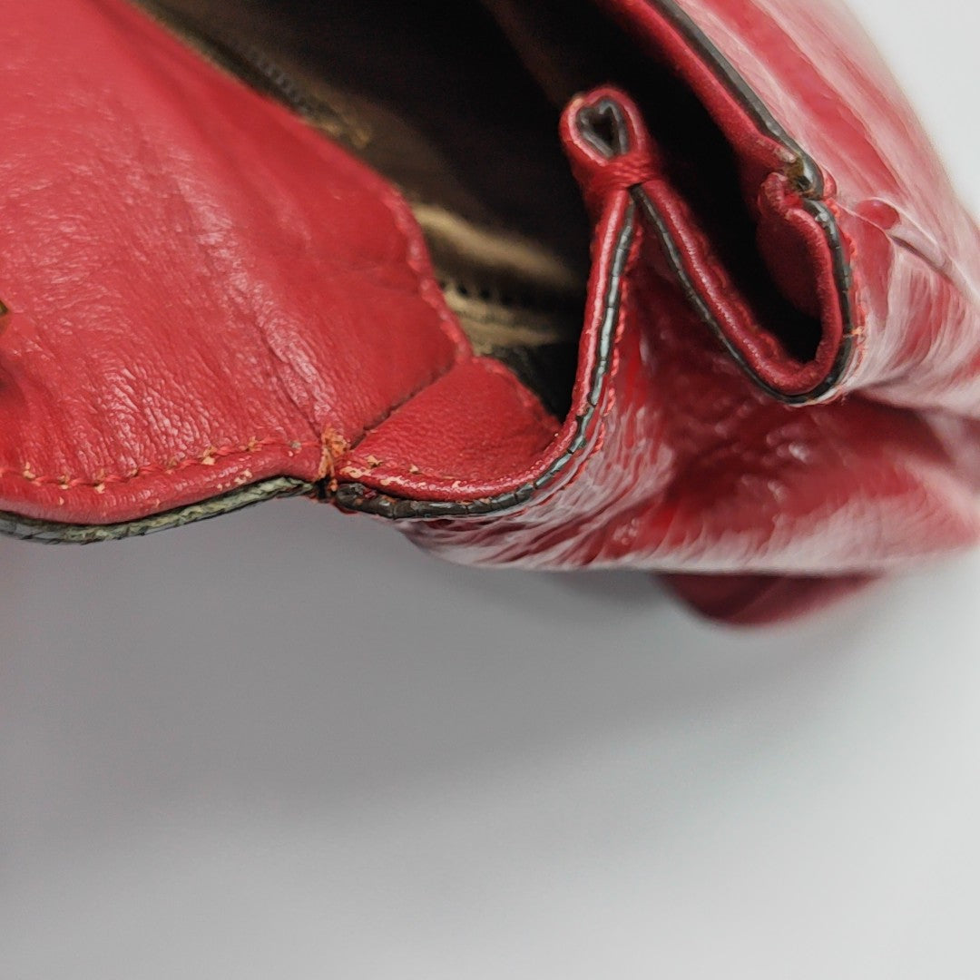 Quilted Calfskin Red