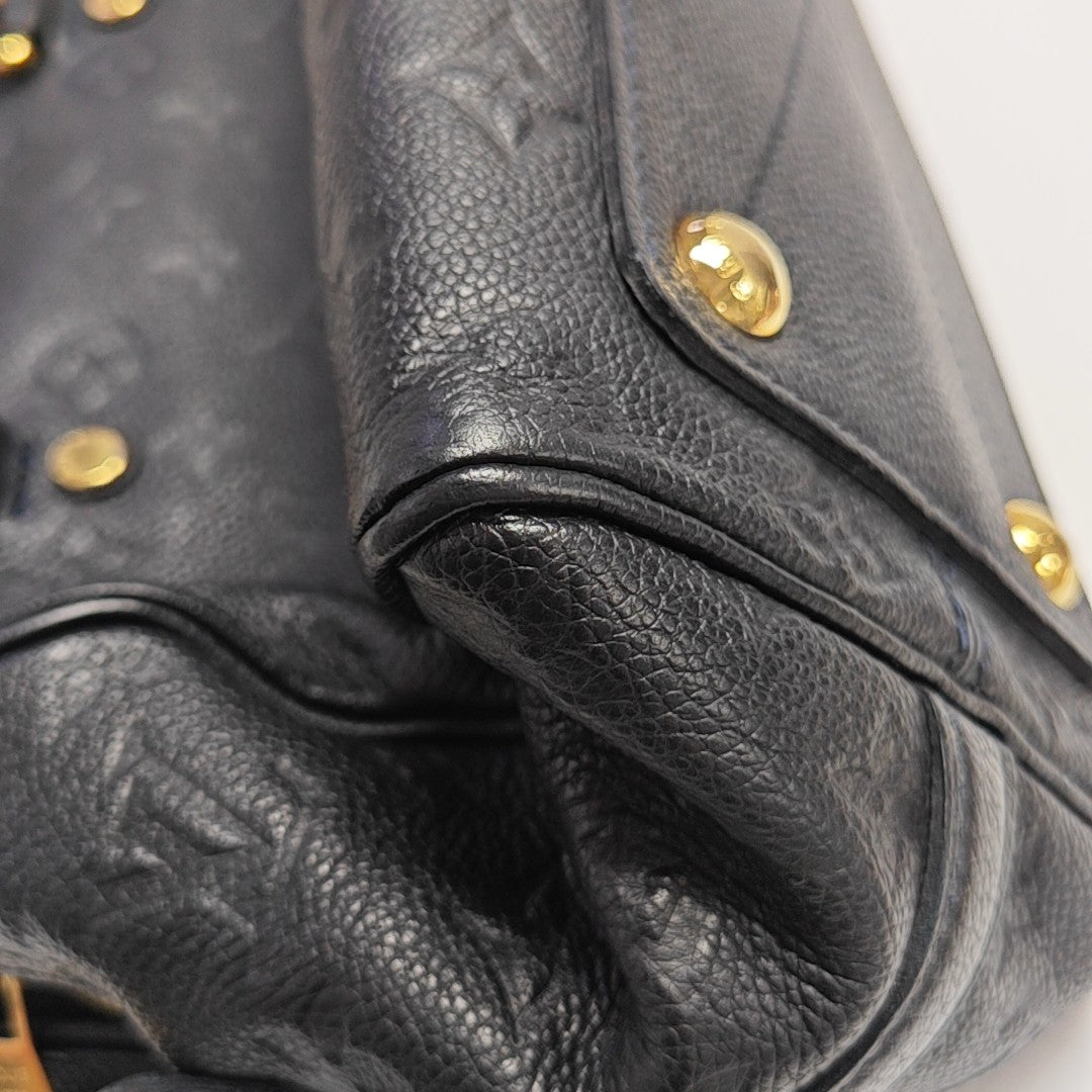 SPEEDY 25 Monogram Calfskin Black