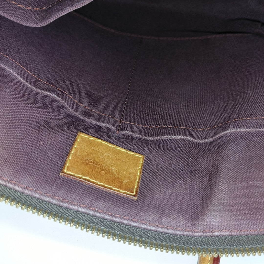 TURENNE Monogram Coated Canvas Brown