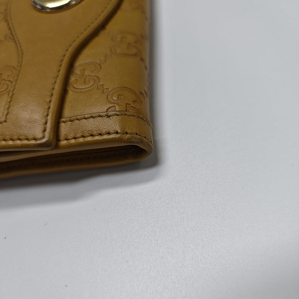 Monogram Calfskin Wallet Yellow