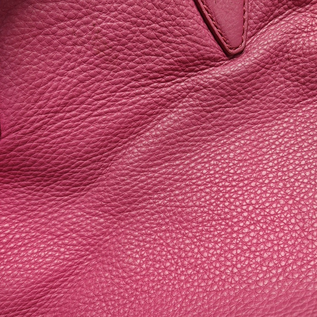 Calfskin Tote Bag Red