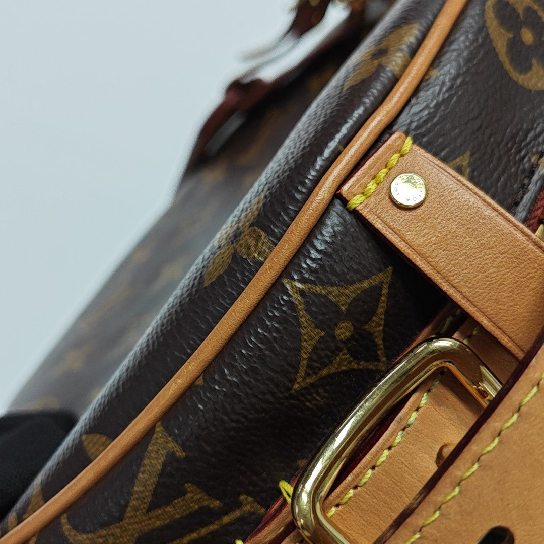 BOITE CHAPEAU MM Monogram Coated Canvas Brown