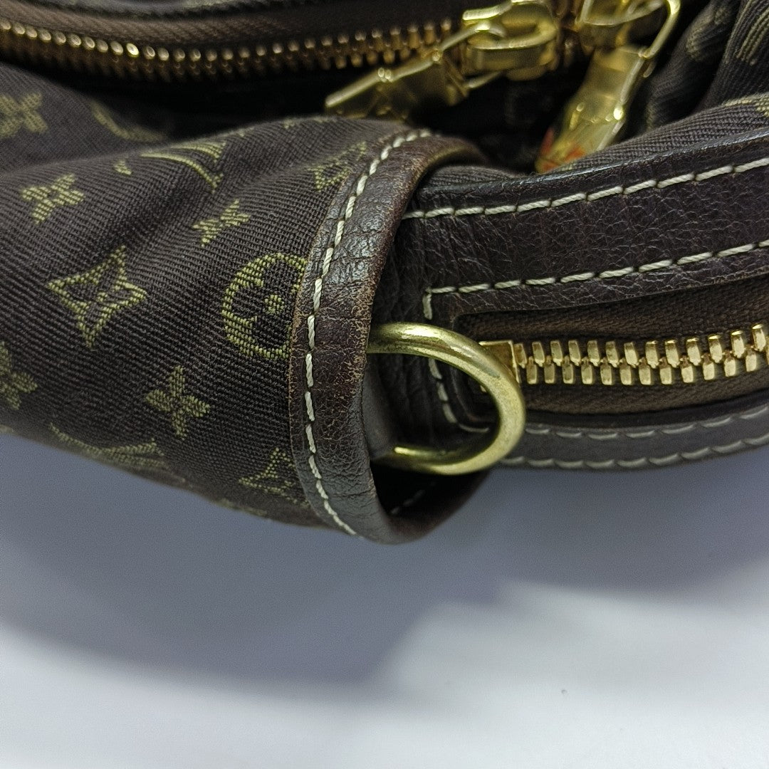 SAC A LANGER Monogram Canvas Brown