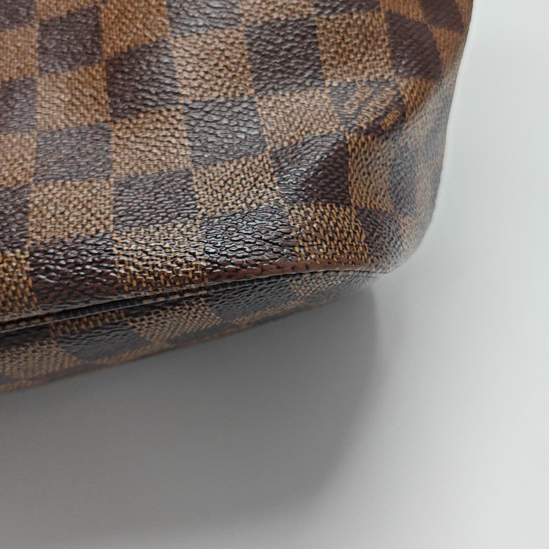 NEVERFULL MM Damier Ebene Coated Canvas Brown