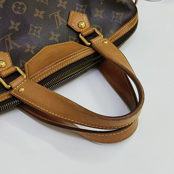 RETIRO NM Monogram Coated Canvas Brown
