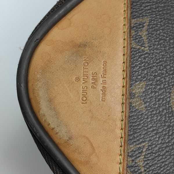 Monogram Coated Canvas Luggage Brown