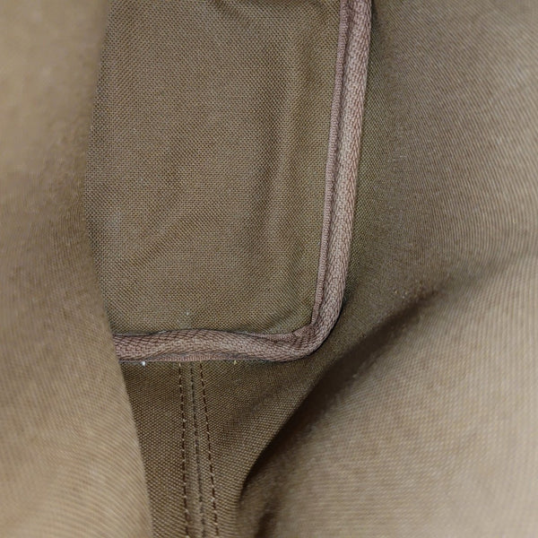 NÉONOÉ Nano Monogram Coated Canvas Brown