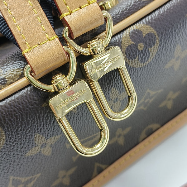 DIANE Monogram Coated Canvas Brown