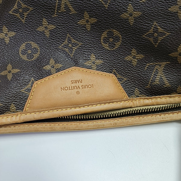 ESTRELA GM Monogram Coated Canvas Brown