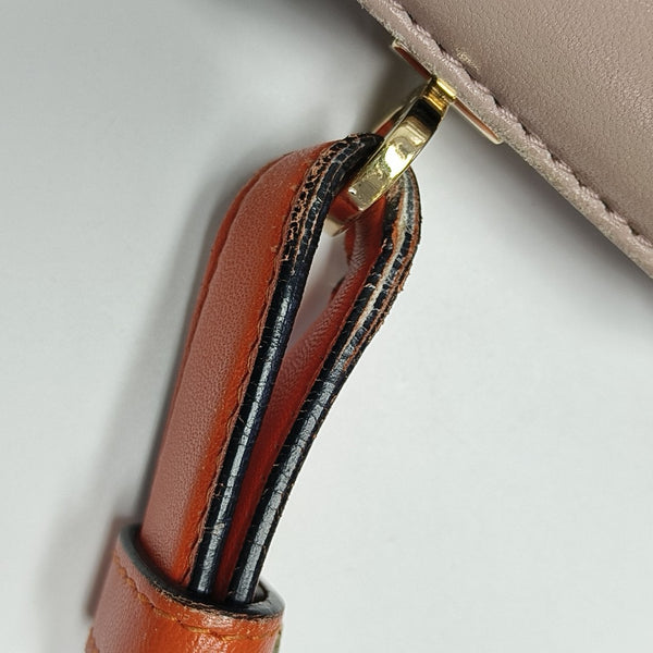 ISABELLA ROSSELINI Leather Beige