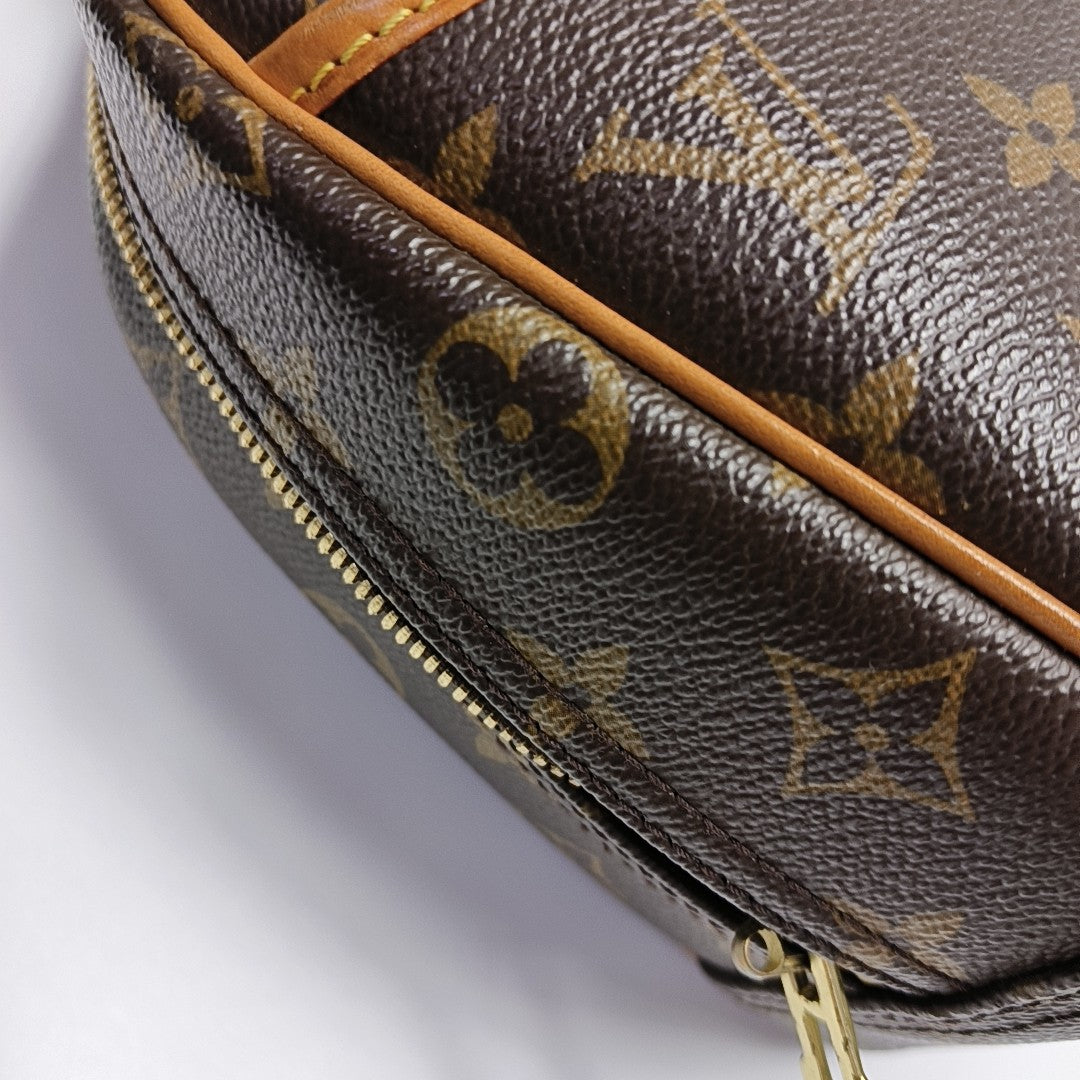 DEAUVILLE Monogram Coated Canvas Brown