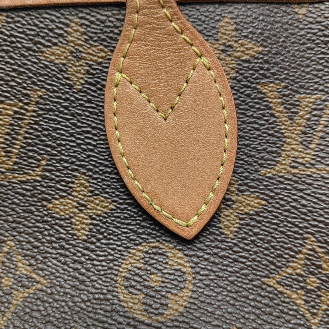 NEVERFULL BB Monogram Coated Canvas Brown