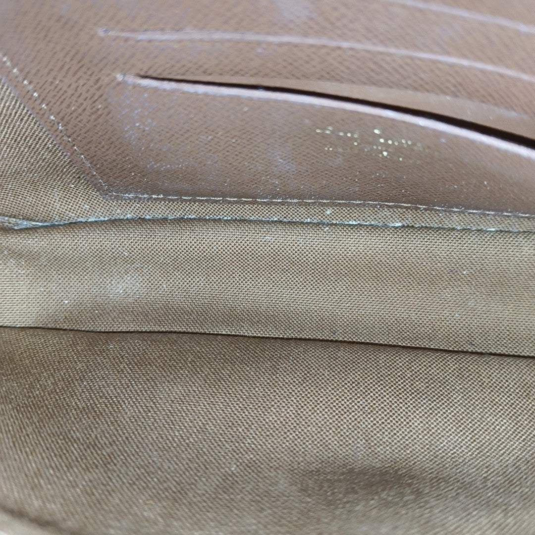 IVY Monogram Coated Canvas Brown