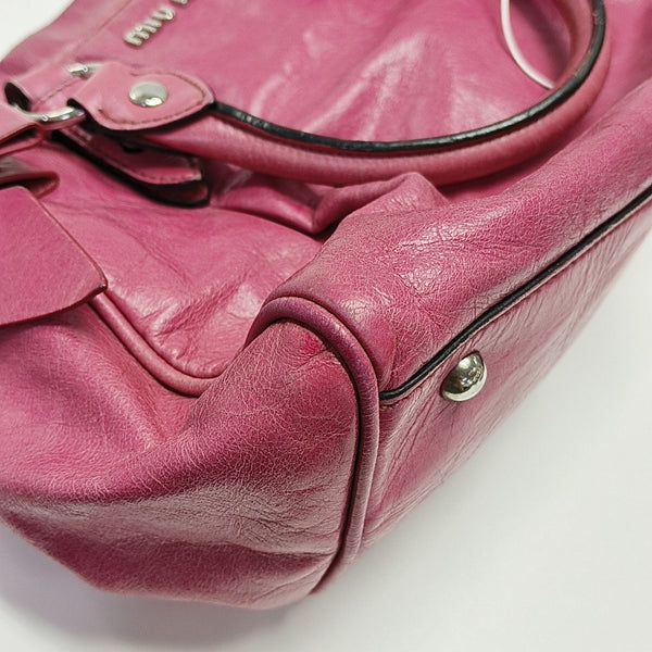 Bow Calfskin Pink