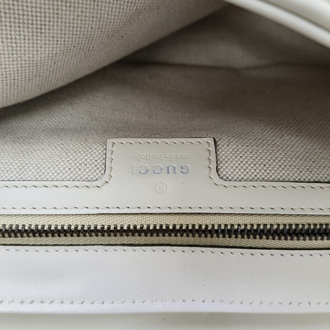 GG Marmont Medium Quilted Sheepskin Beige