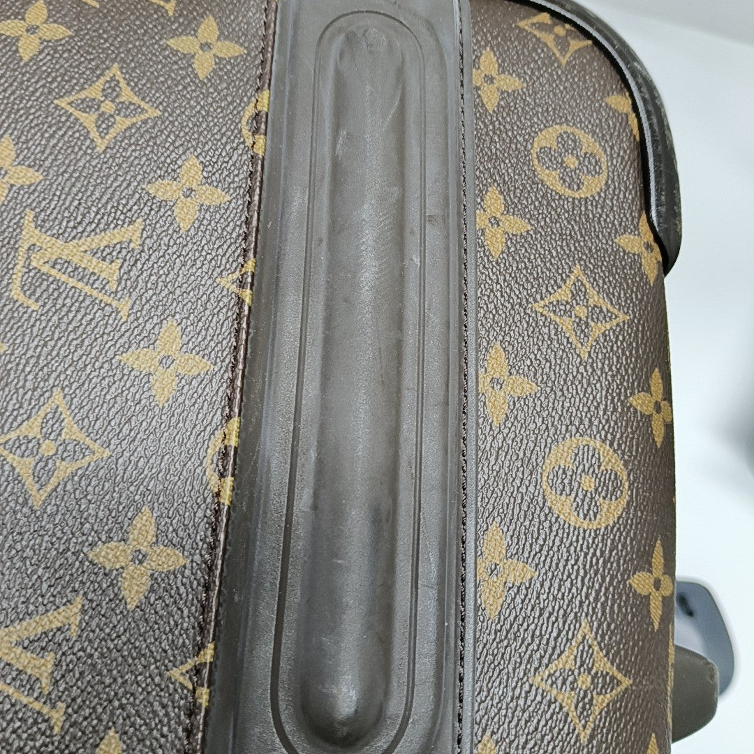 PEGASE 65 Monogram Coated Canvas Brown
