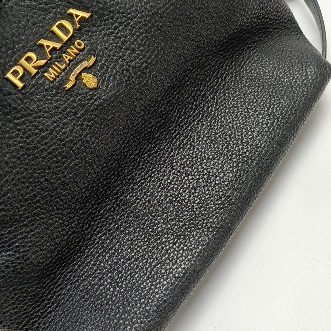 Calfskin Tote Bag Large Black