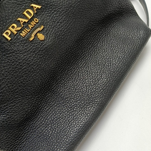 Calfskin Tote Bag Large Black