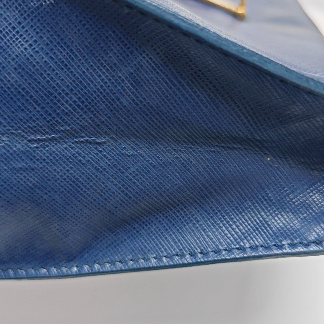 Gancini Calfskin Blue