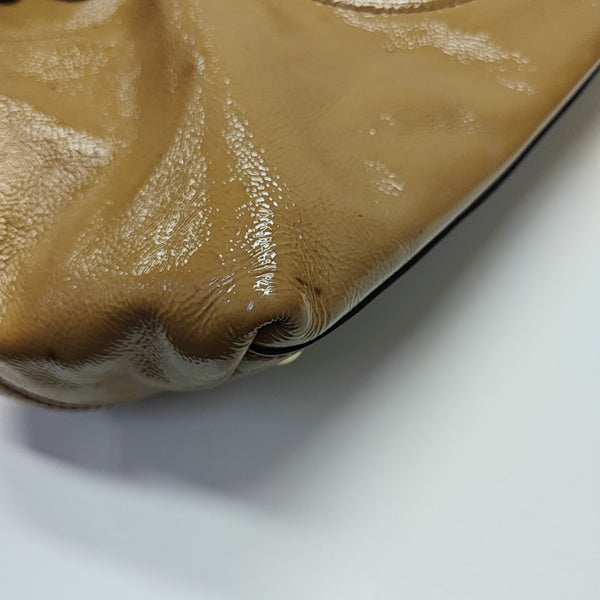 Soho Small Patent Leather Beige