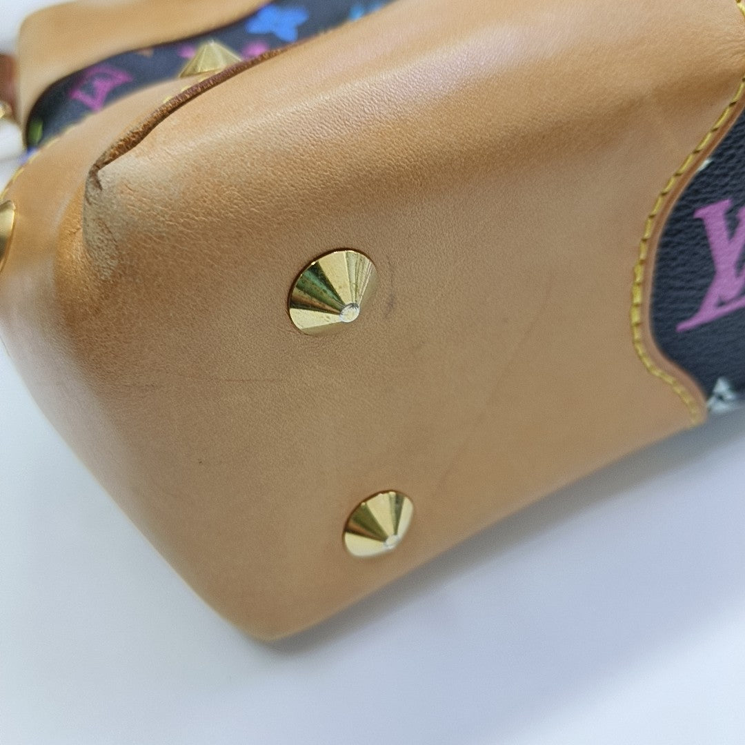 LV × TM JUDY MM Monogram Coated Canvas Black