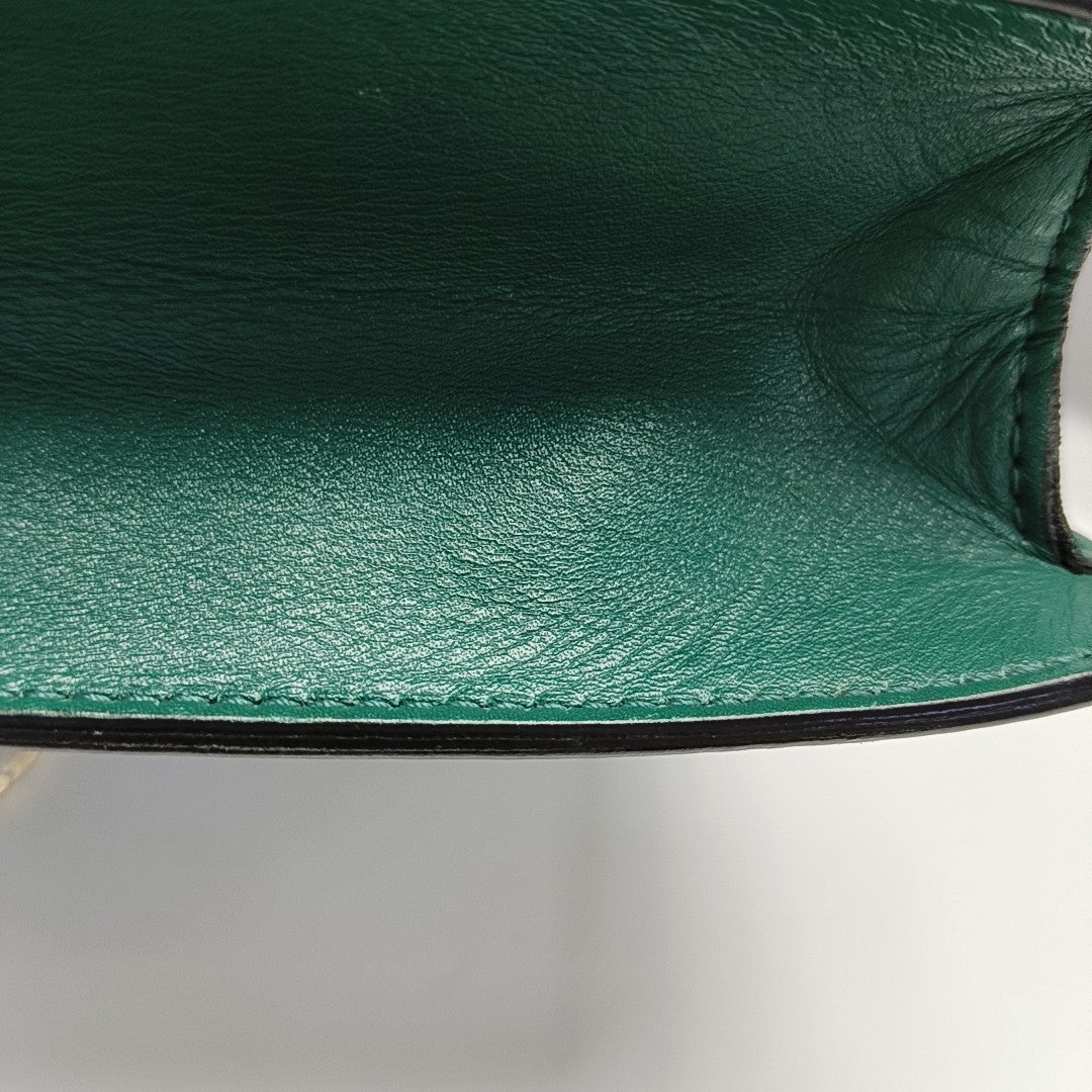 SERPENTI FOREVER Medium Calfskin Green