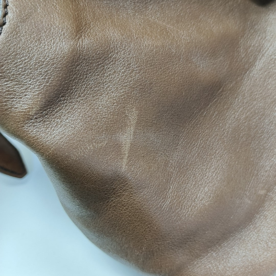 Crush Calfskin Brown