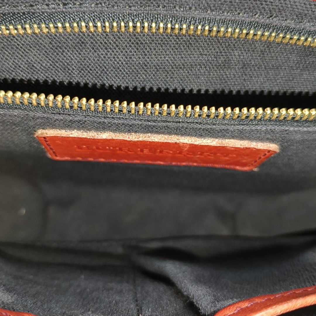 Abbott Medium Calfskin Red