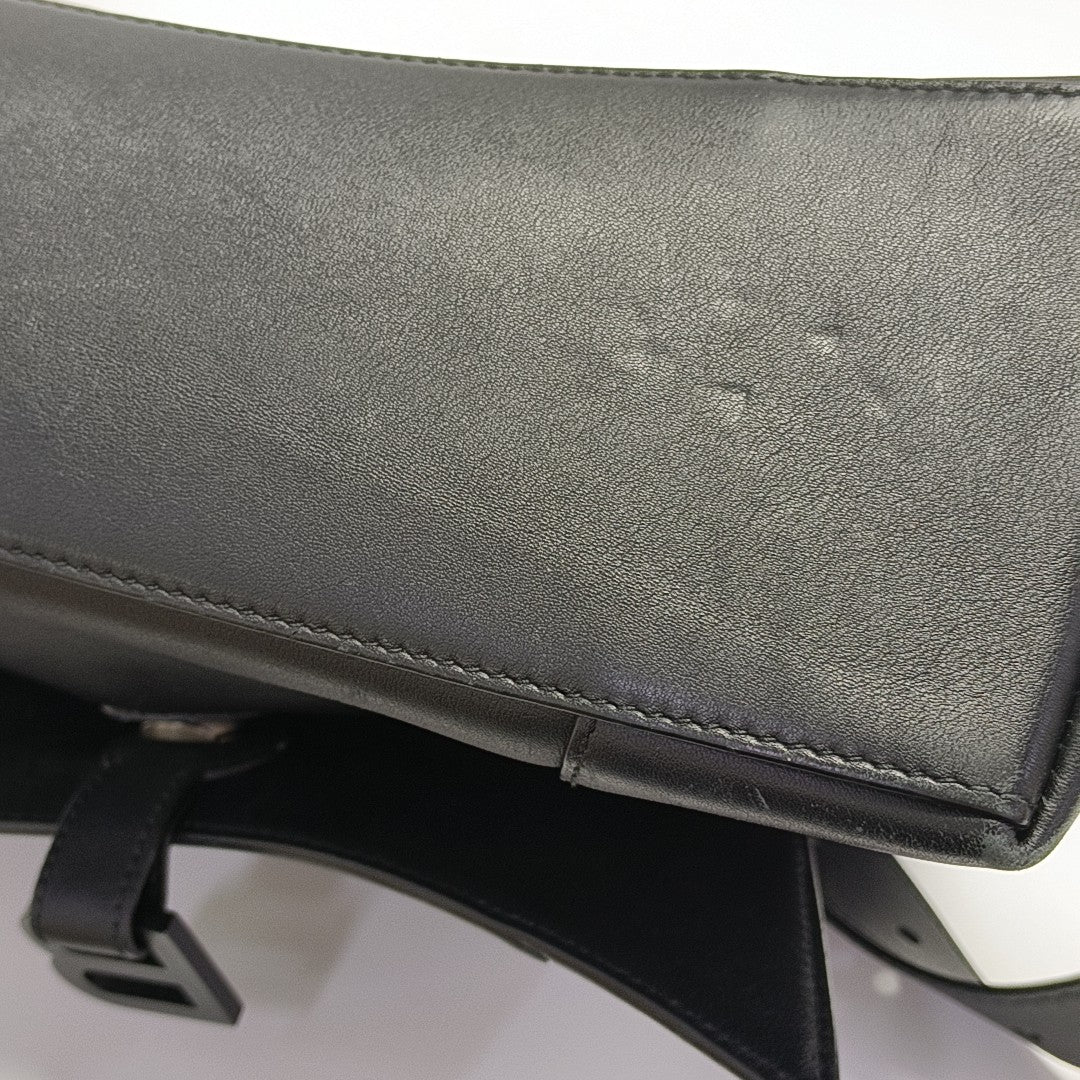 Downtown Small Quilted Calfskin Black