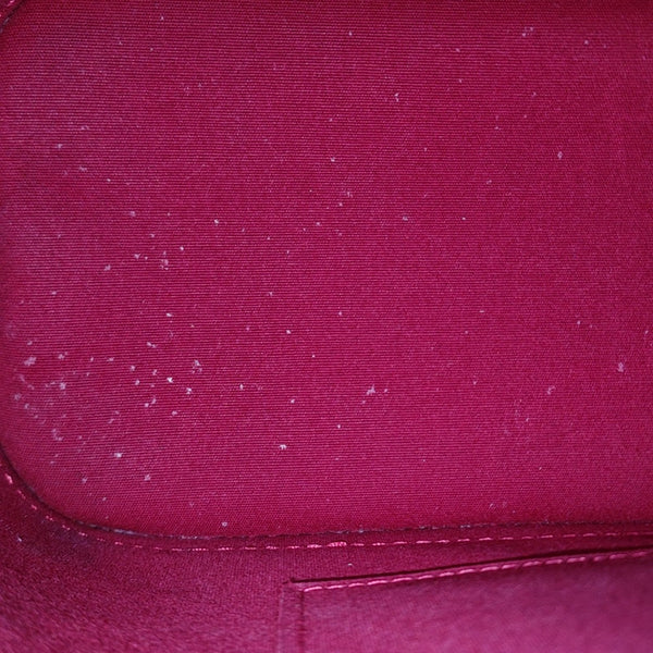 ALMA BB Monogram Patent Leather Red