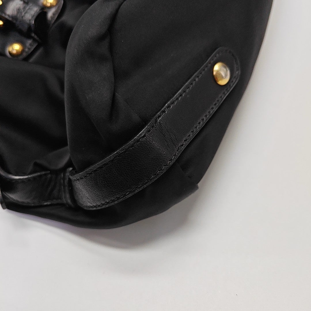 Nylon Tote Bag Black