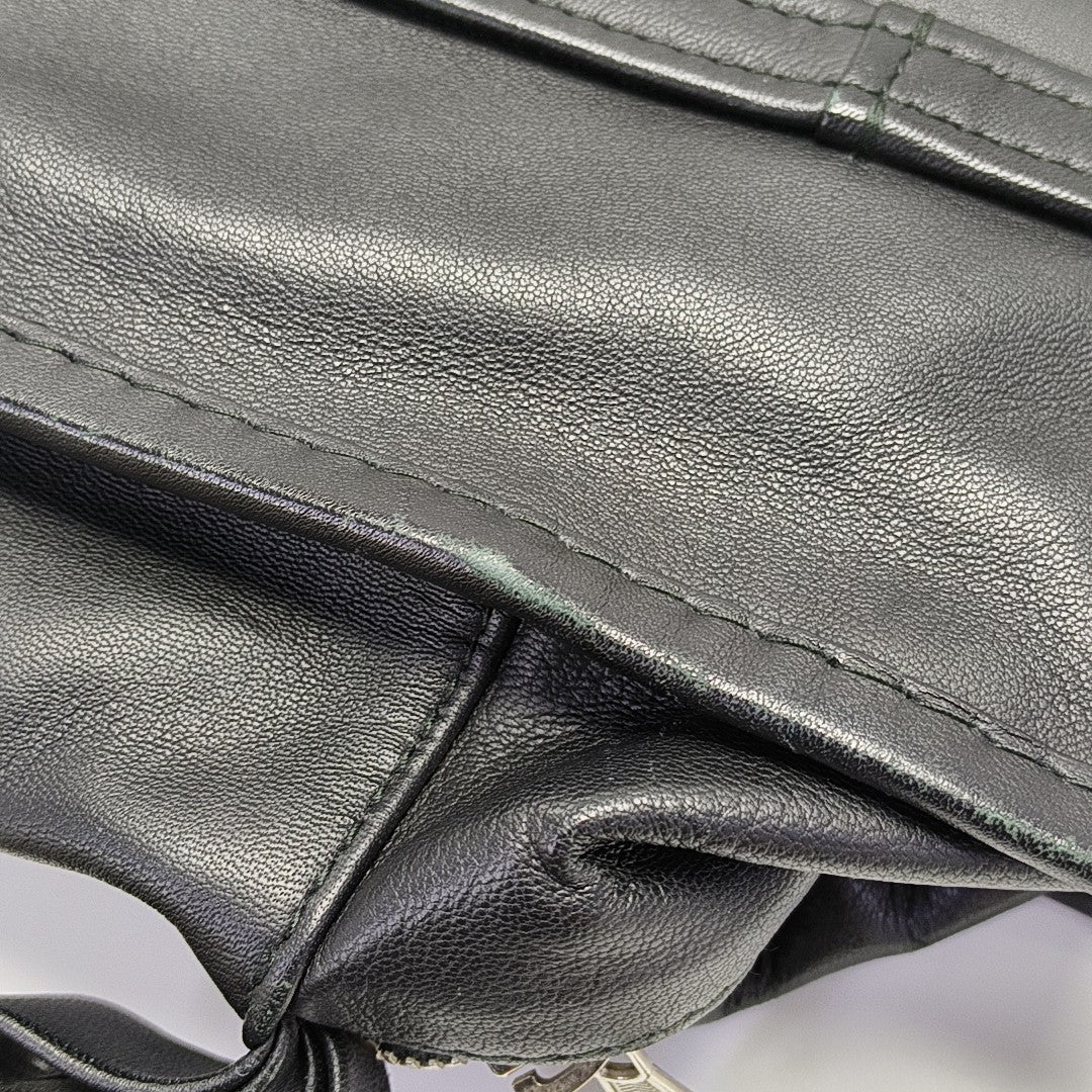 Bazar Calfskin Black