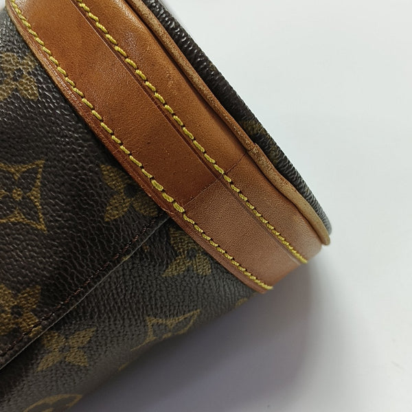 BUCKET PM Monogram Coated Canvas Brown