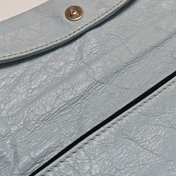 Classic City Small Lambskin Blue